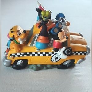 Disney Mickey Mouse and Friends piggy Bank vintage EUC